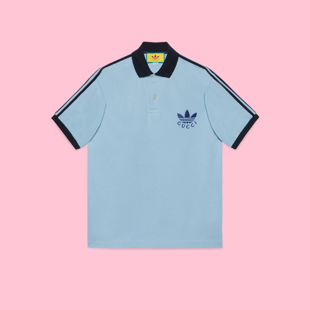 P289 联名Polo浅蓝色
