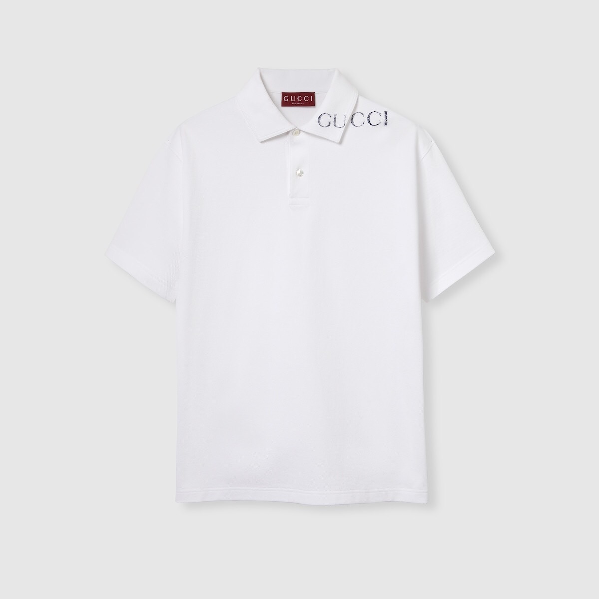 P299 字母拼接POLO 白色