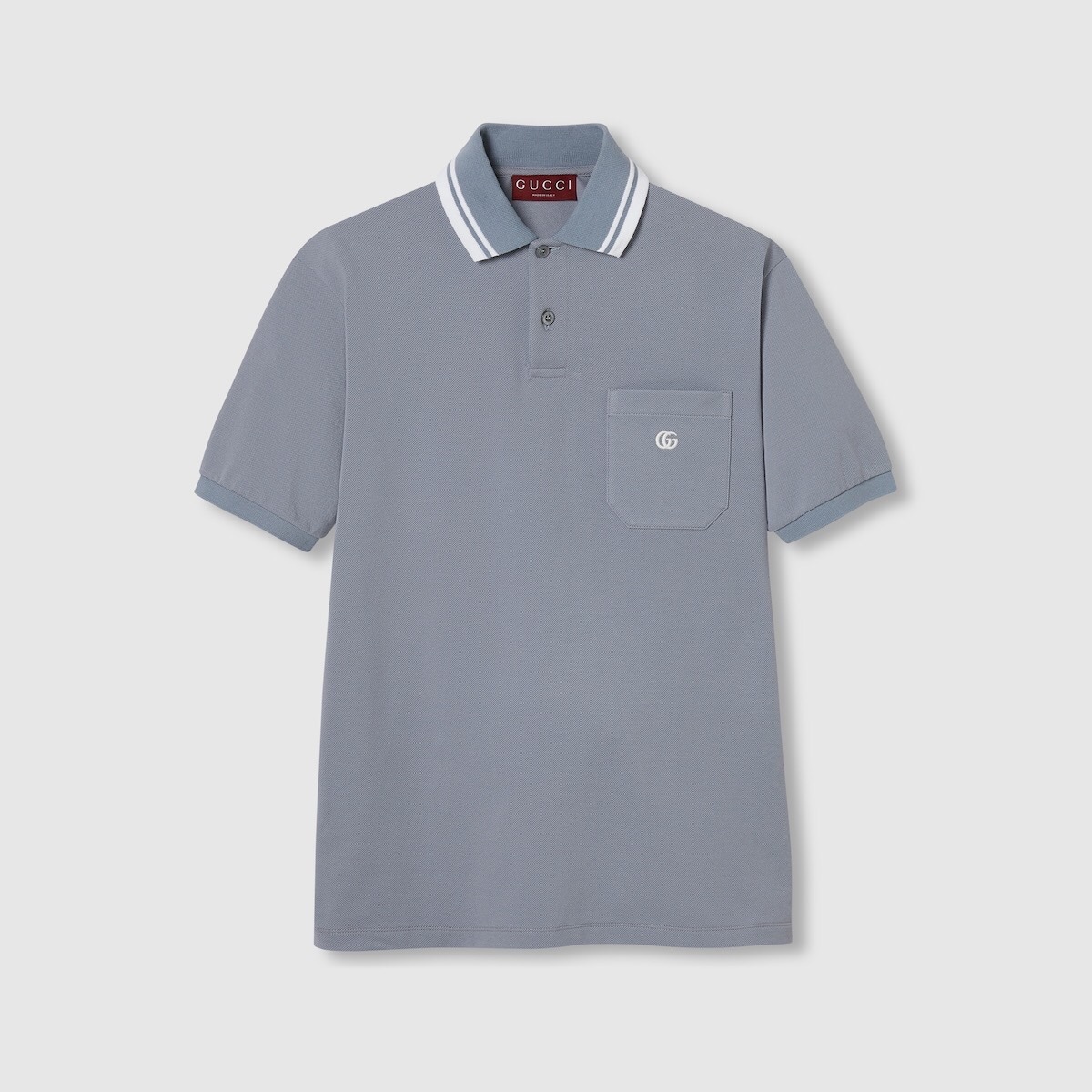 P299 双G刺绣POLO衫 灰色
