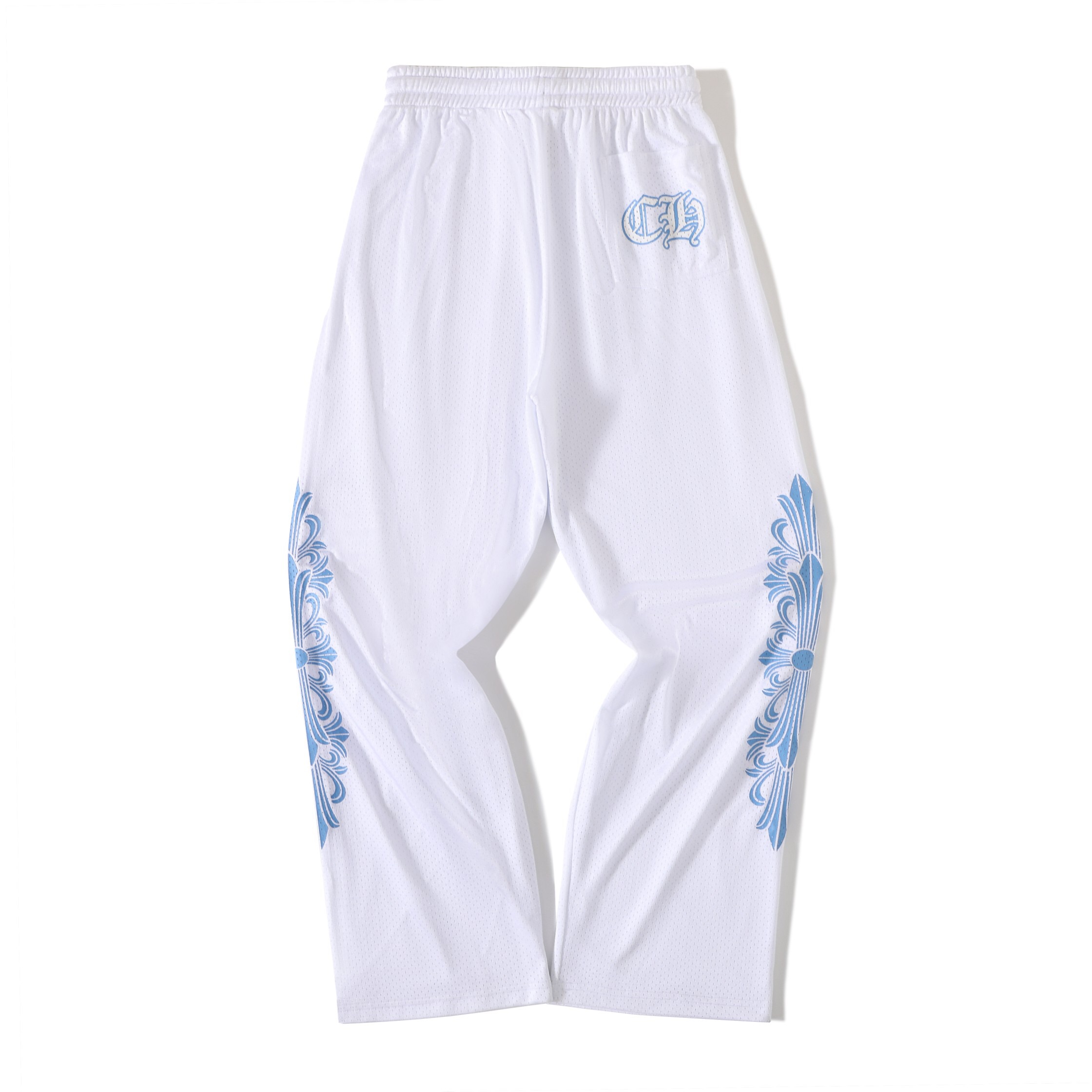 P459 白色网眼棒球服棉伦