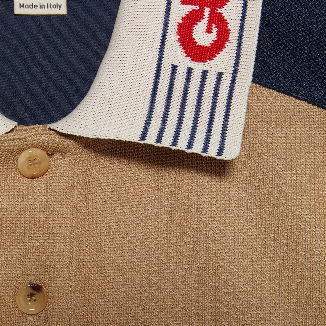 P339 G大螺纹拼接POLO衫 · image 13