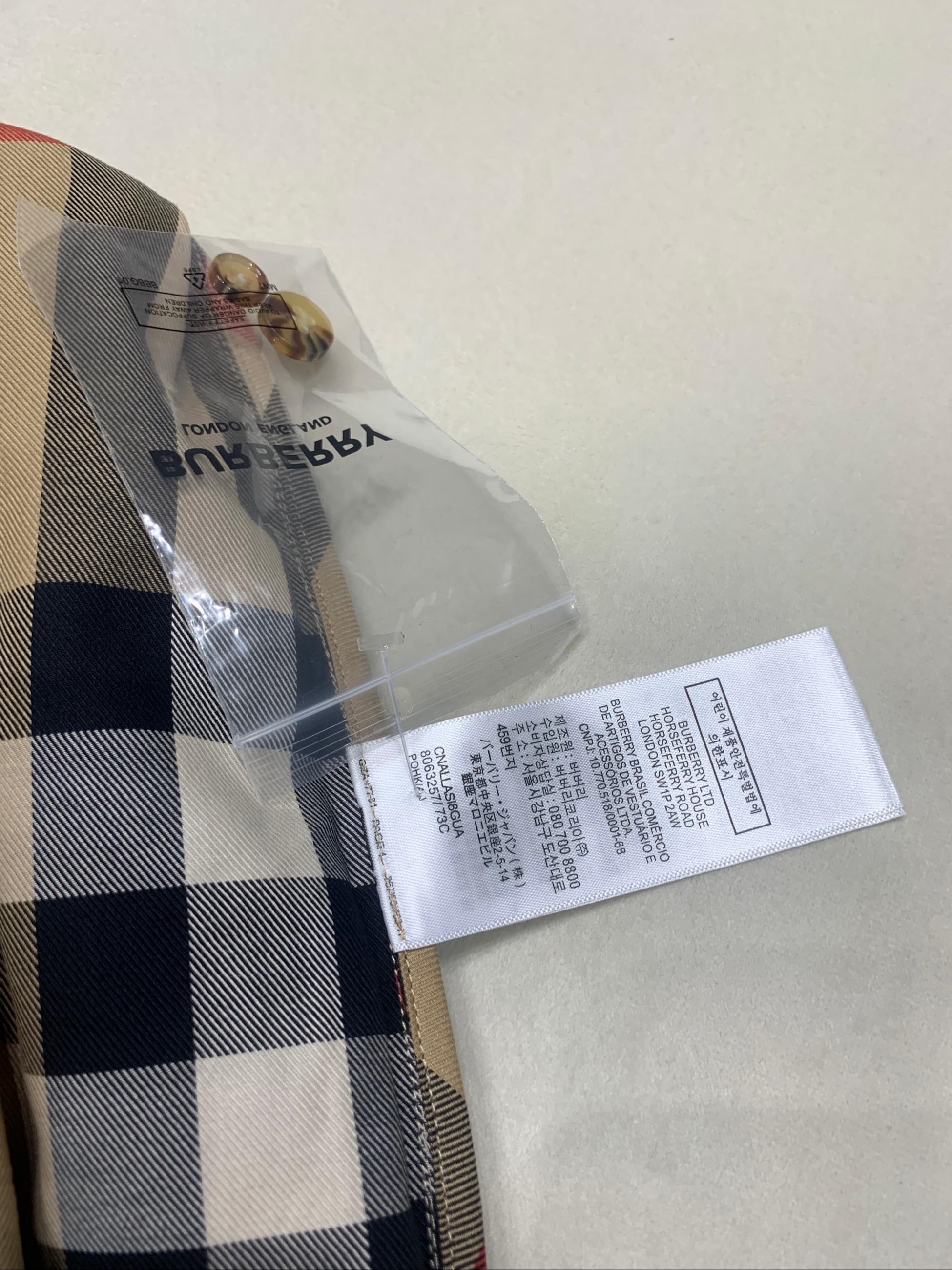 P389 BR格纹包边衬衫 women · image 8