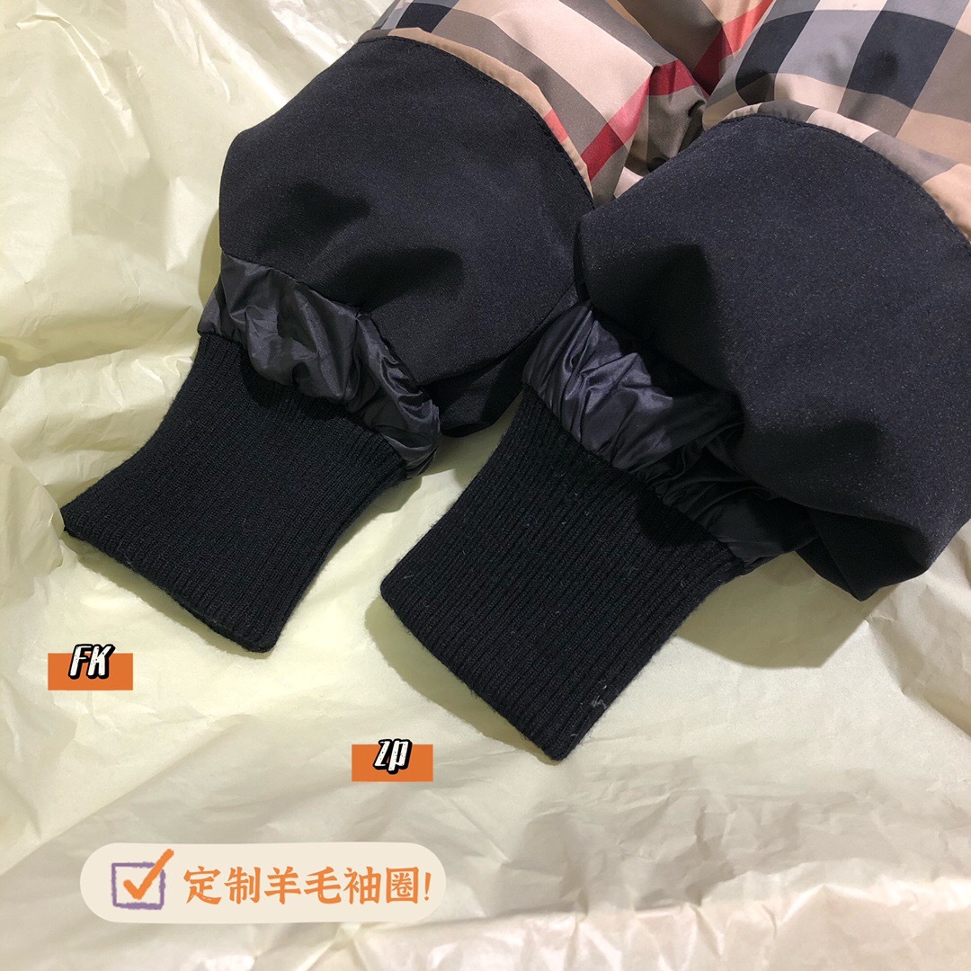 P819 格纹印花短款羽绒服(Women） · image 9