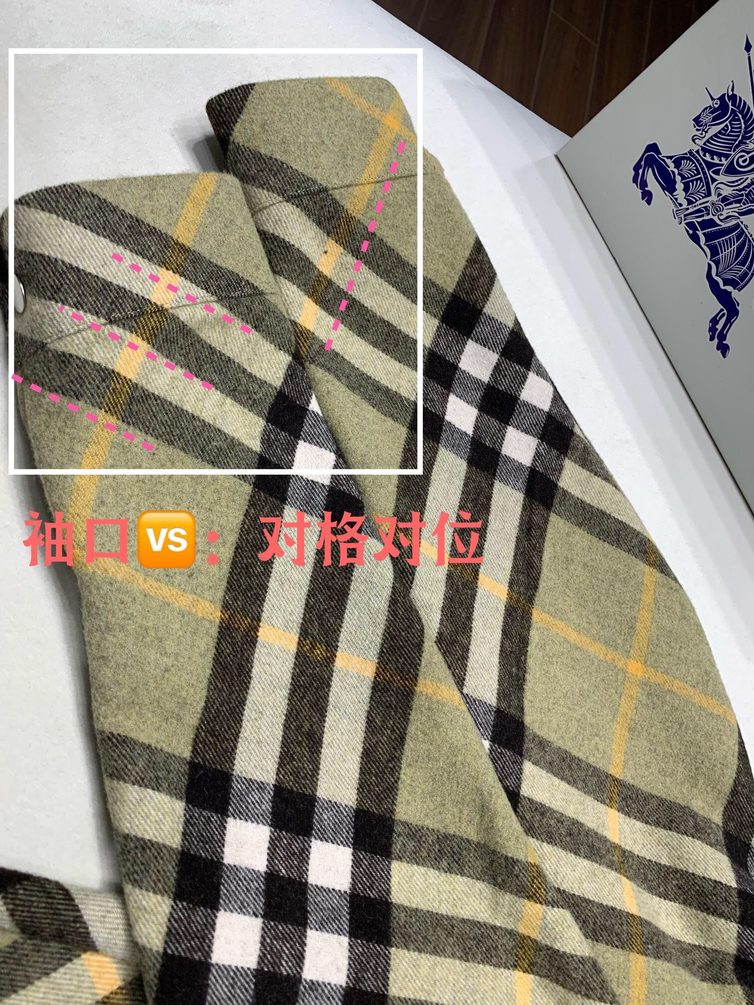 P599 格纹羊毛混纺外套式衬衫 · image 10
