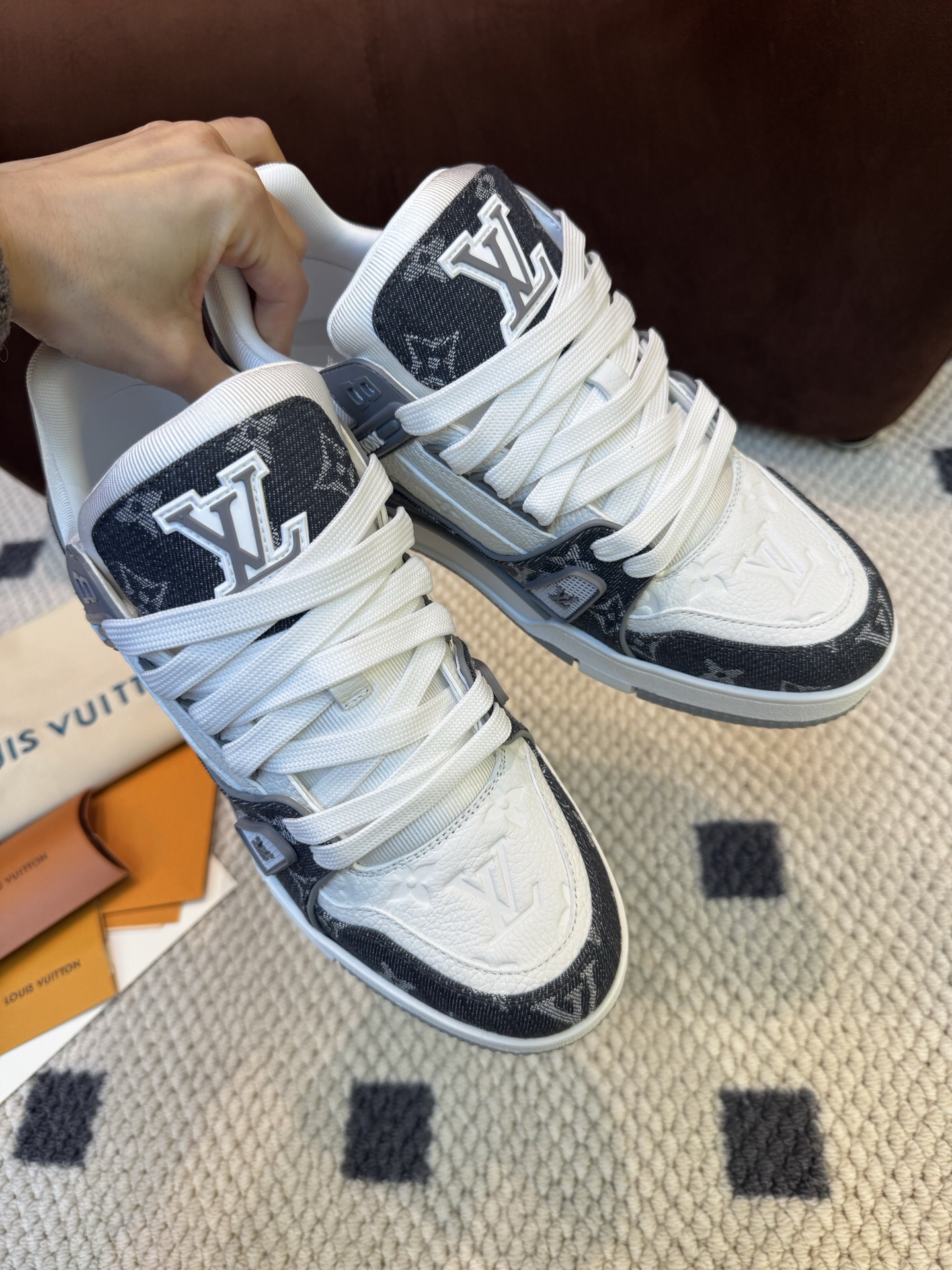 P699 Trainer经典运动鞋 牛仔灰 · image 7