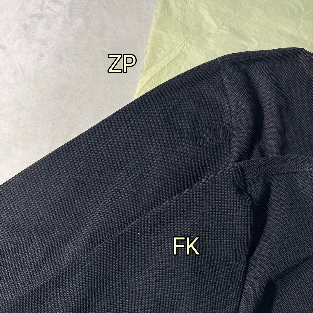 P319 格纹领长袖POLO衫黑色 · image 10