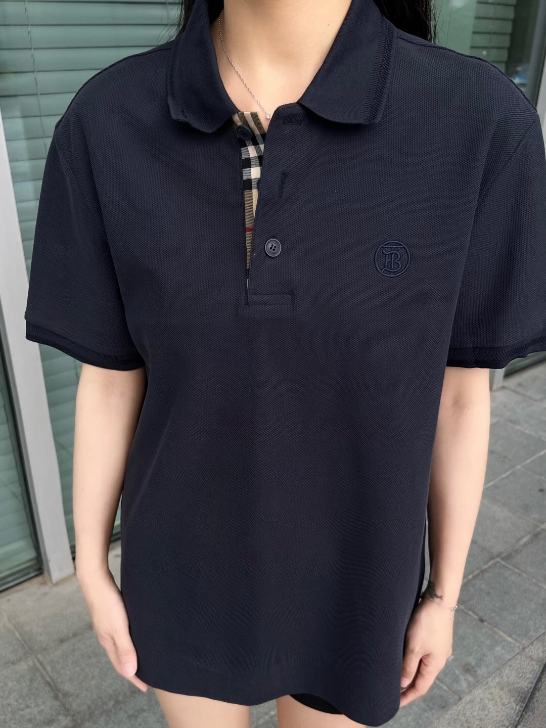 P289 小BT刺绣POLO煤蓝色 · image 15