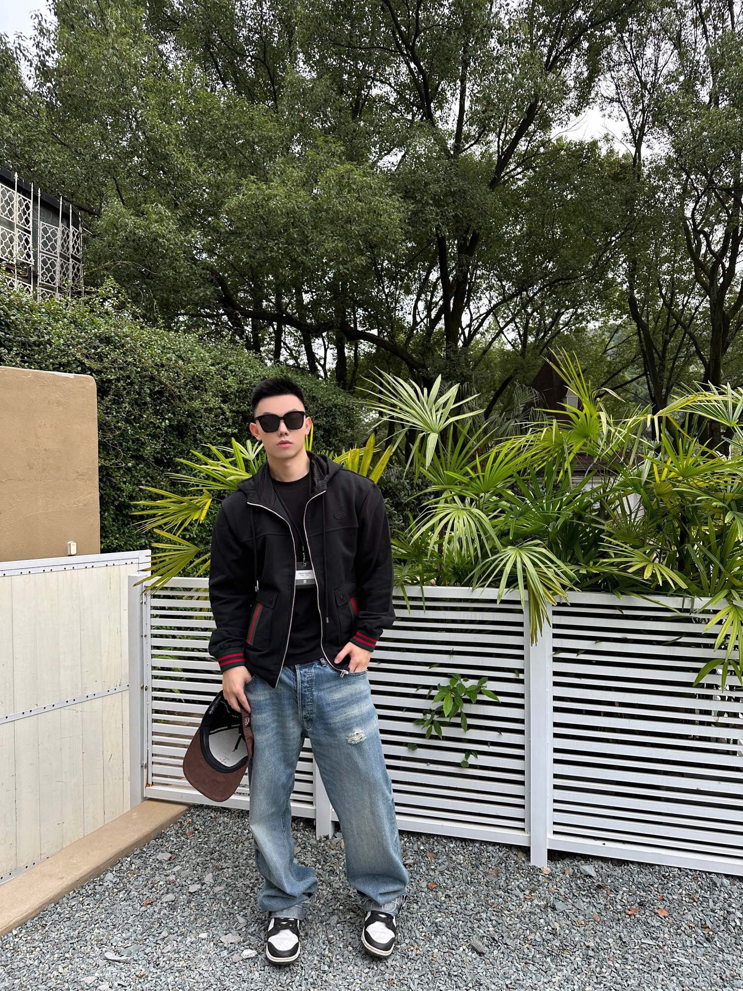 P499 G织带工装外套黑色 · image 16
