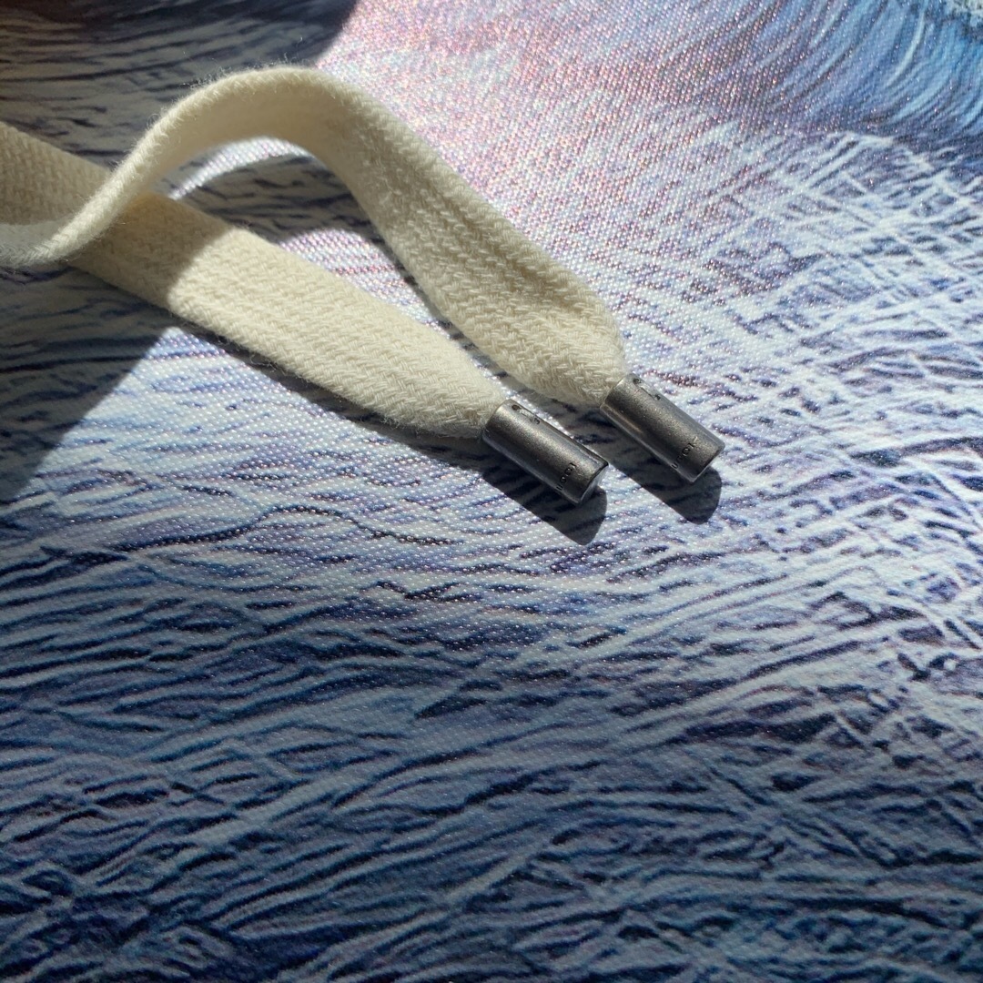 P369 复古方块帽衫 米白色 · image 9