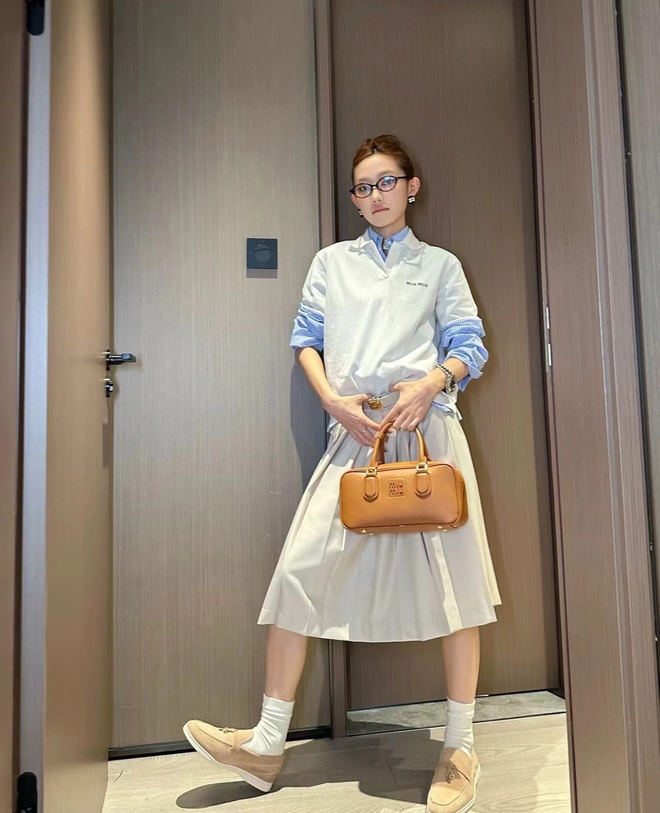 P289 MM刺绣POLO衫白色(Women) · image 15
