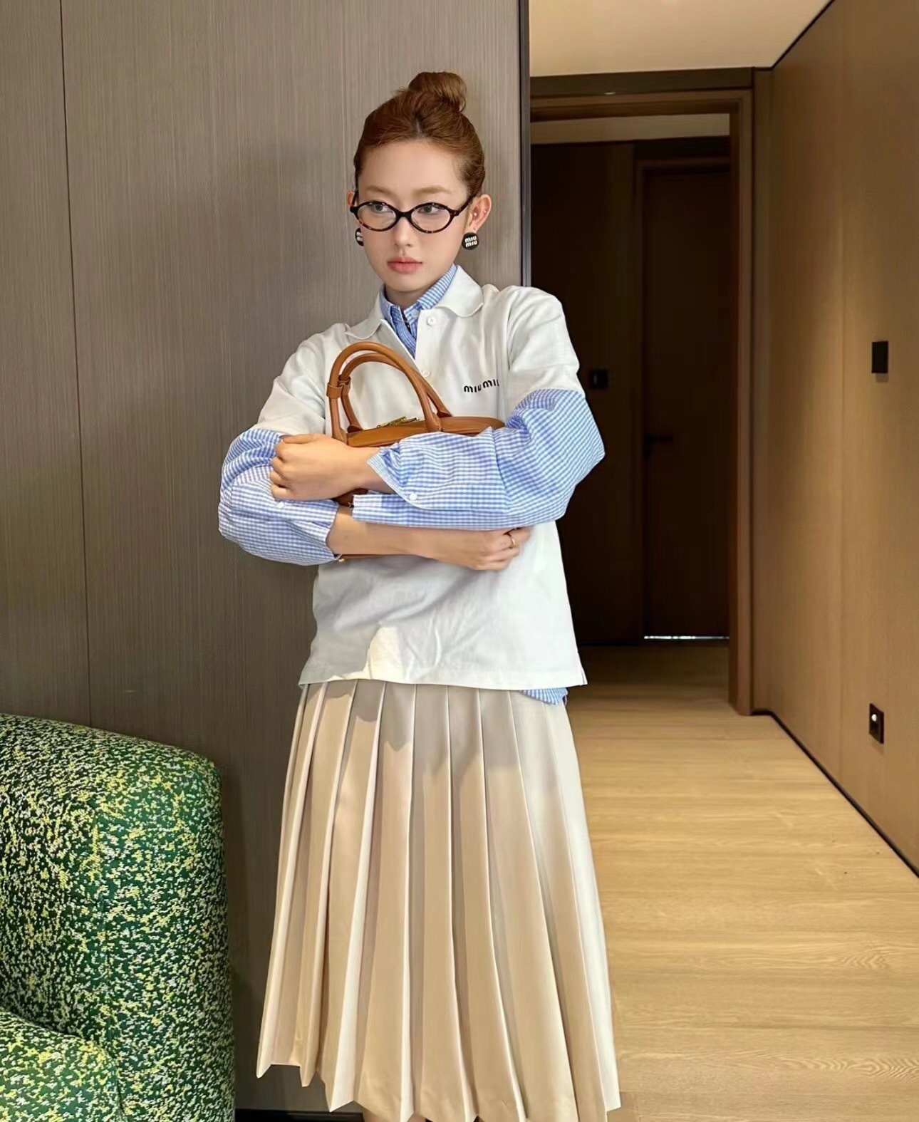 P289 MM刺绣POLO衫白色(Women) · image 14