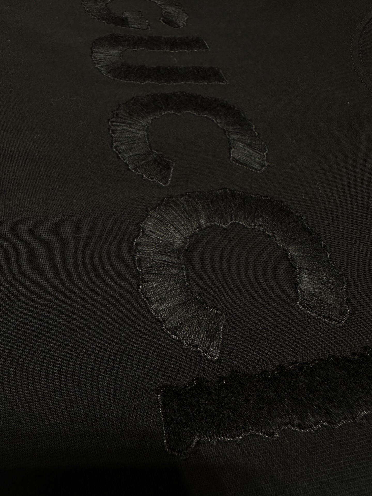 P219 羊毛刺绣T恤黑色 · image 6