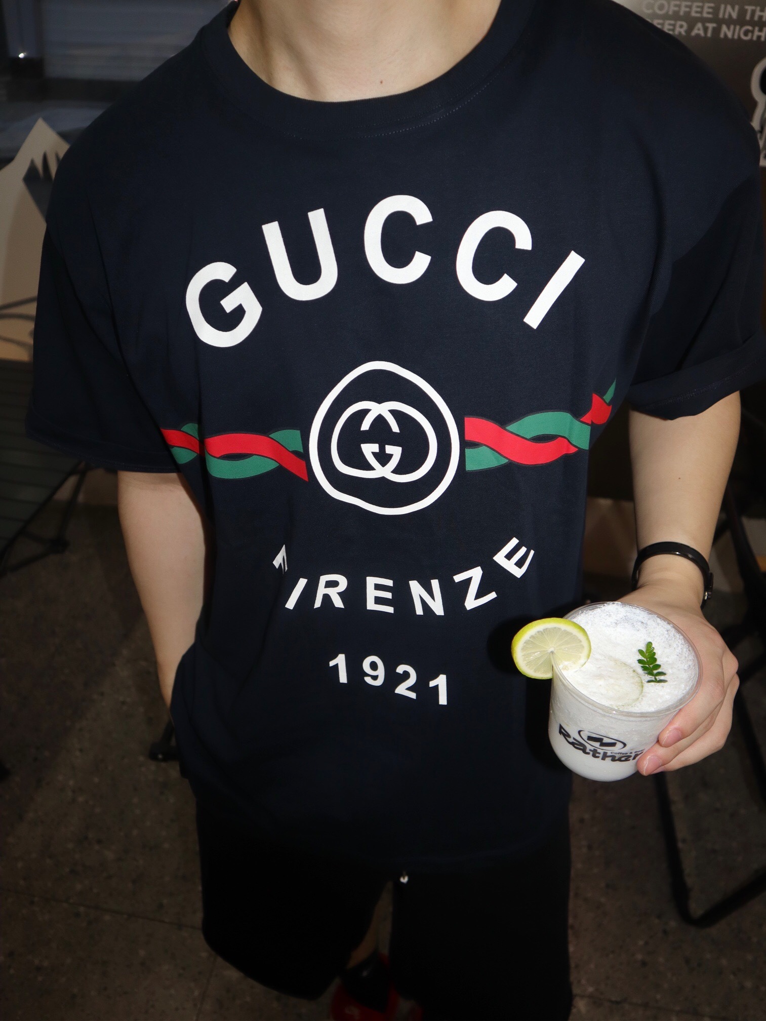 P229 麻花印花短袖黑色 · image 14