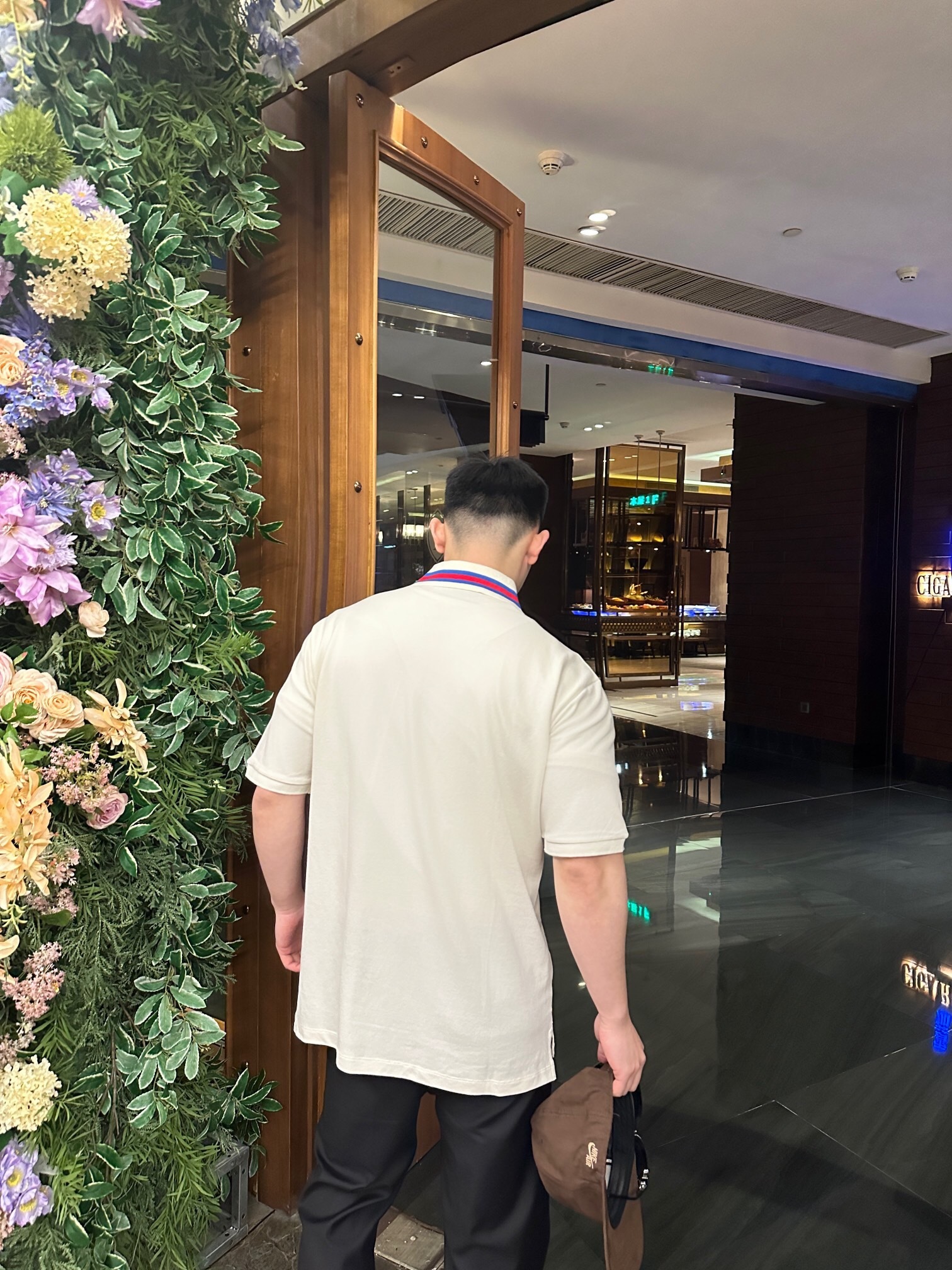 P299 双G贴饰POLO衫 白色 · image 19