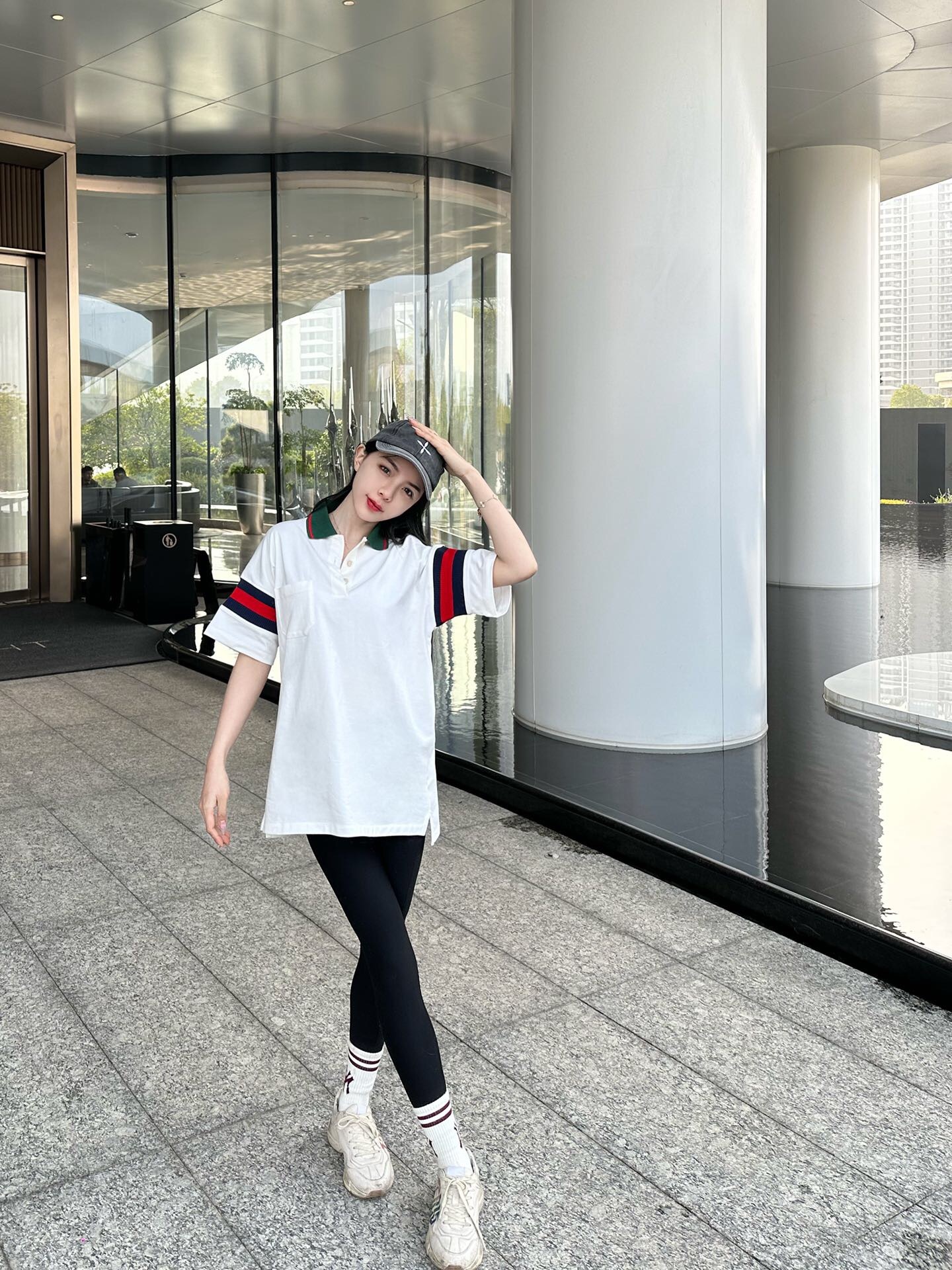 P289 红蓝织带袖子Polo · image 19