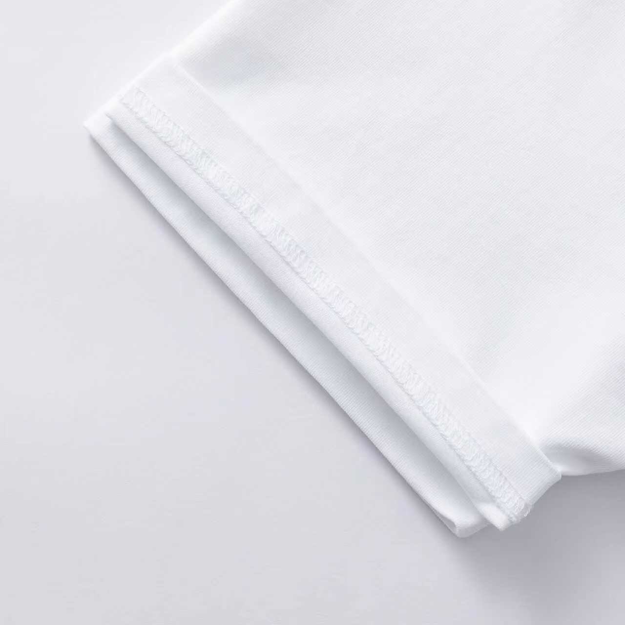P219 条纹印花T恤白色 · image 9