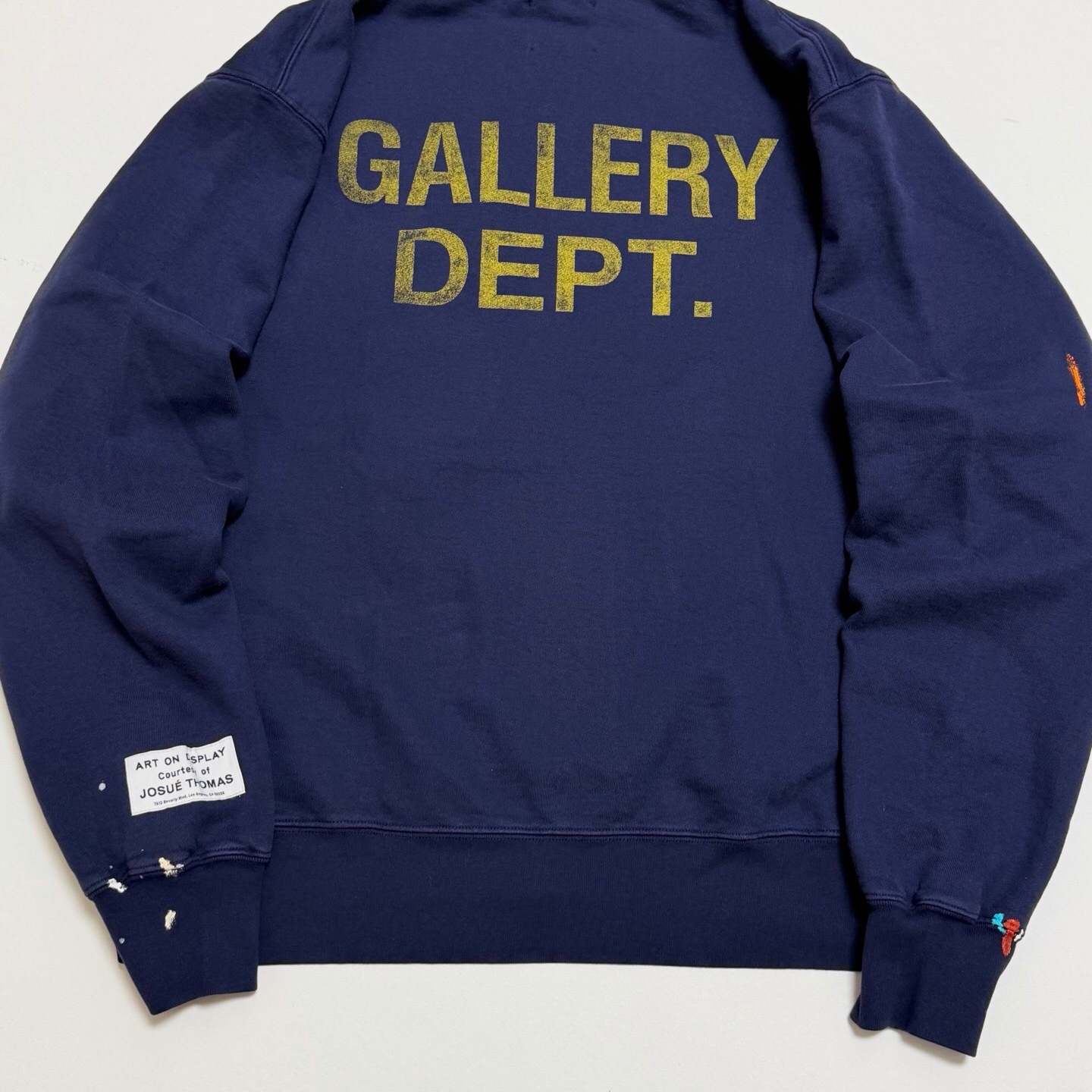 P349 紫色泼墨帽衫 · image 9