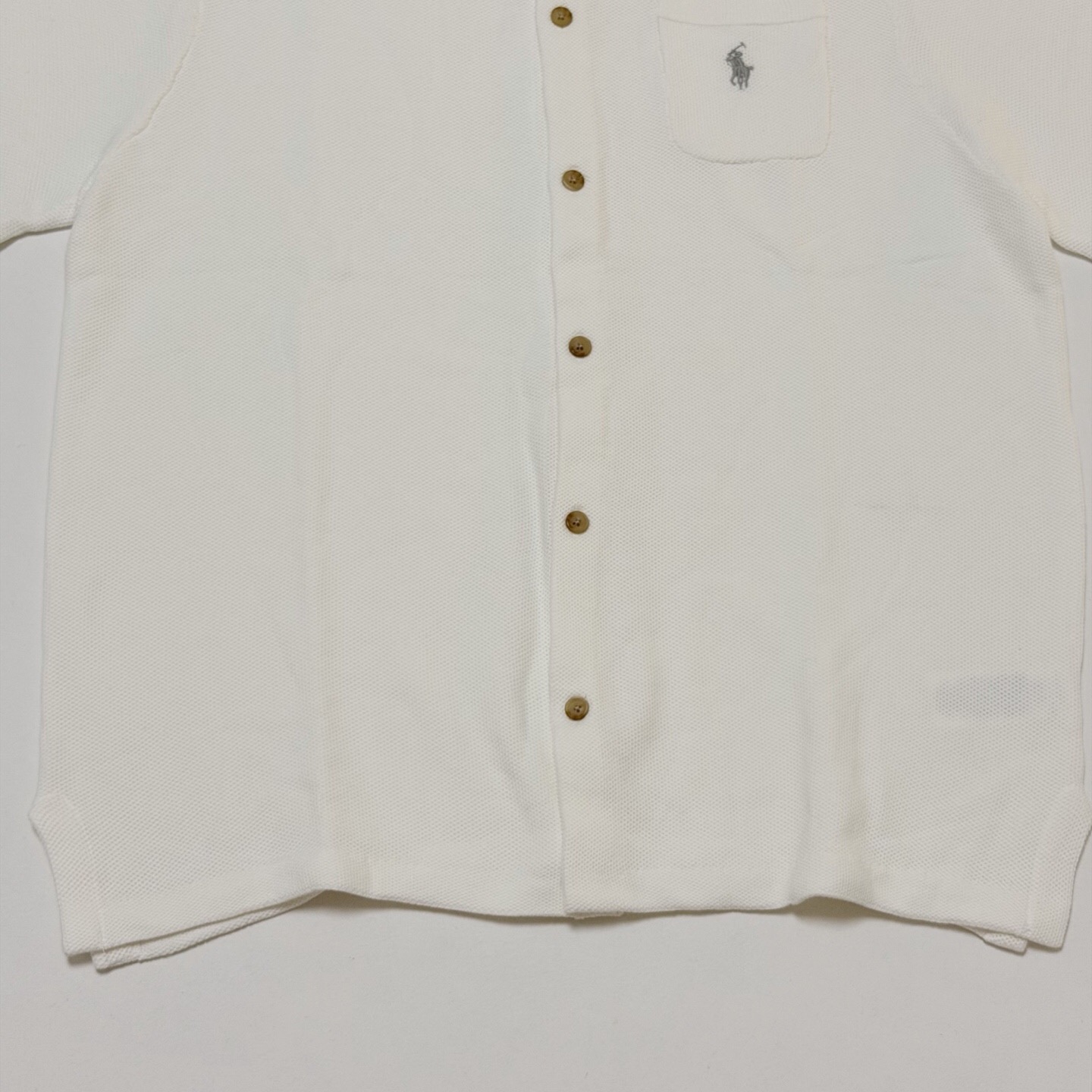 P239 灰色刺绣小马POLO衫 白色 · image 7