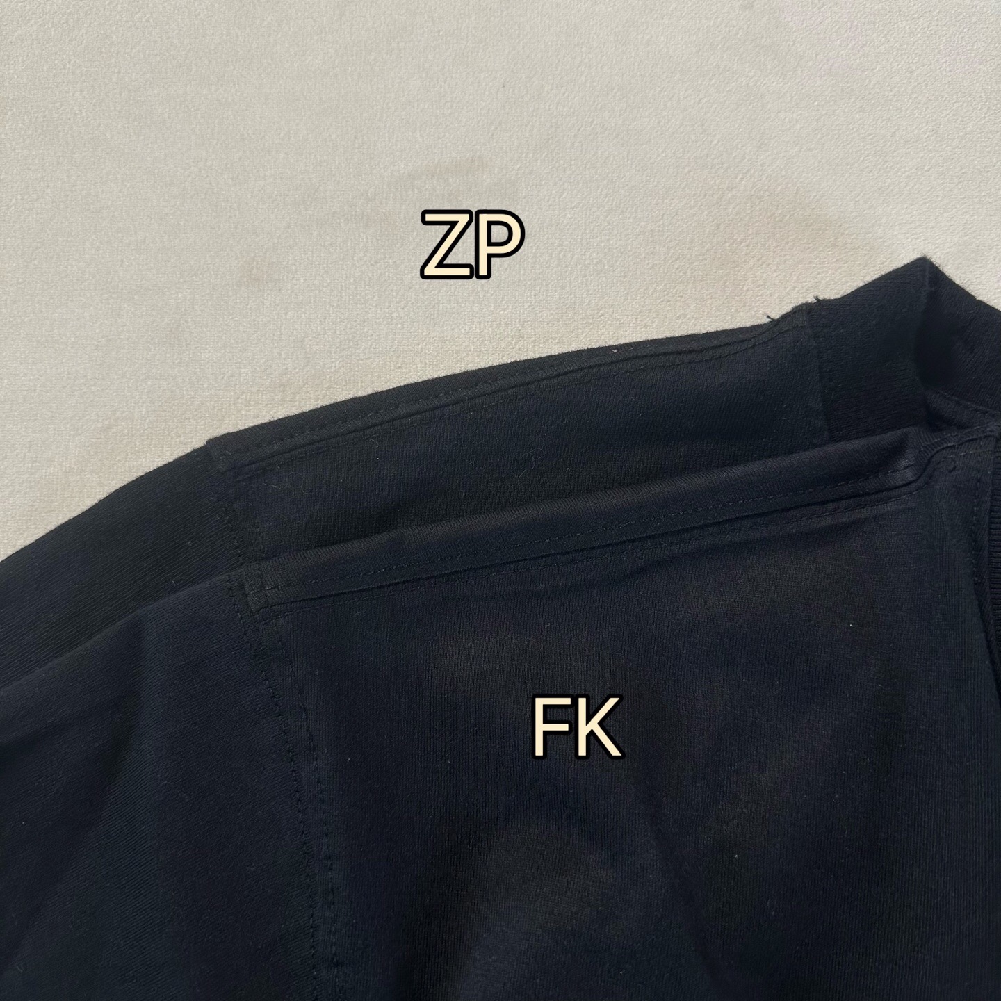 P229 格纹马术印花T恤 黑色 · image 13