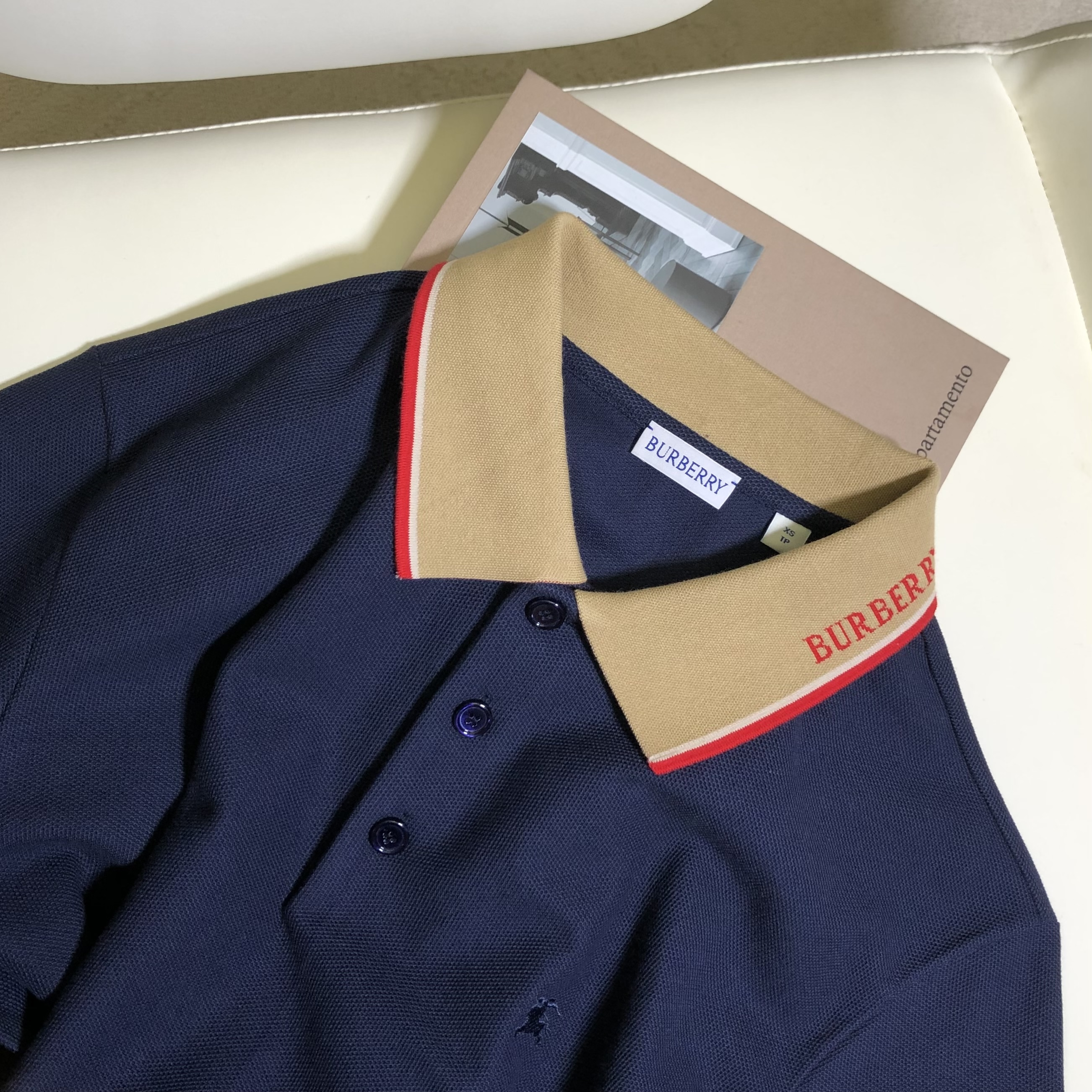 P299 War horse letter jacquard collar polo shirt · image 16