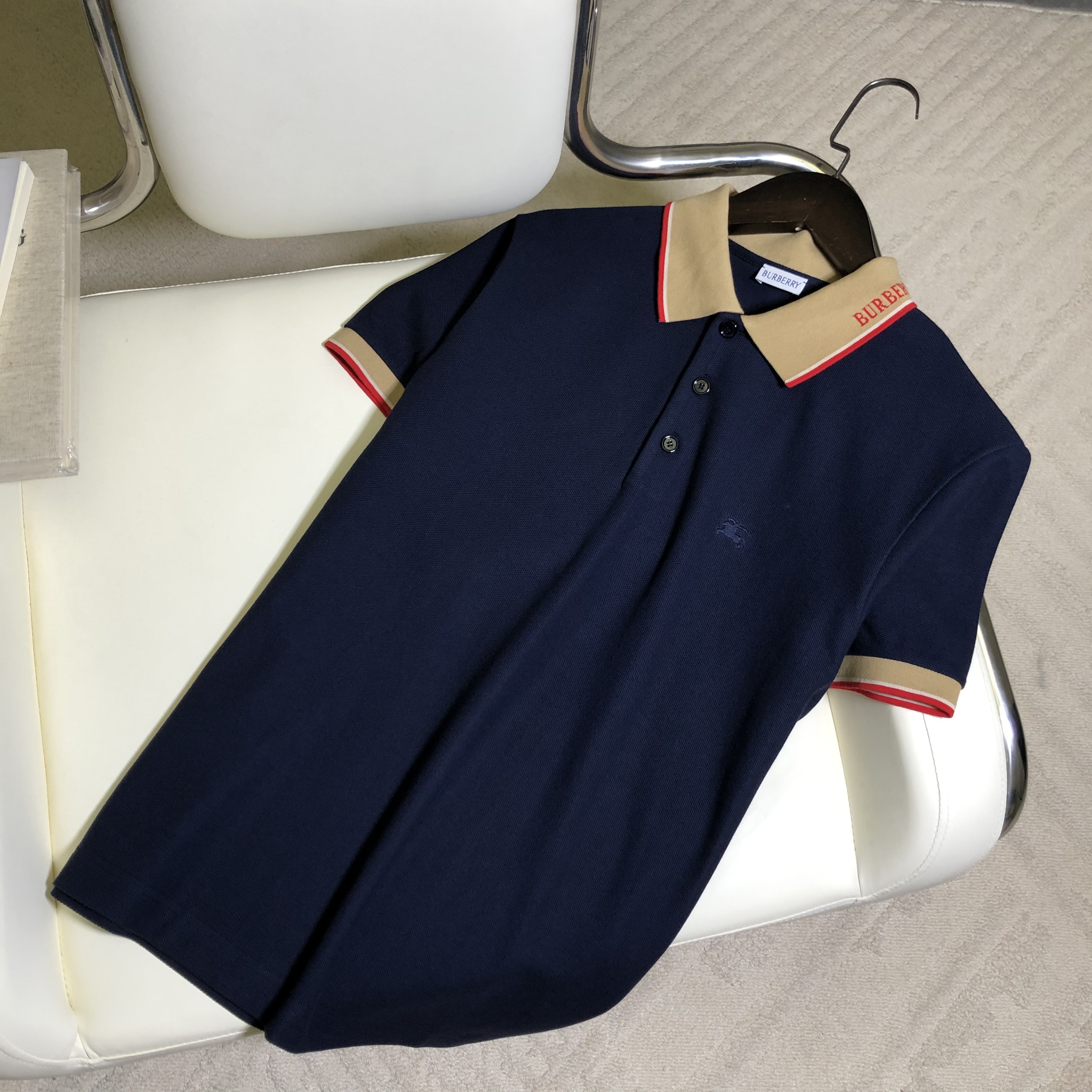 P299 War horse letter jacquard collar polo shirt · image 19