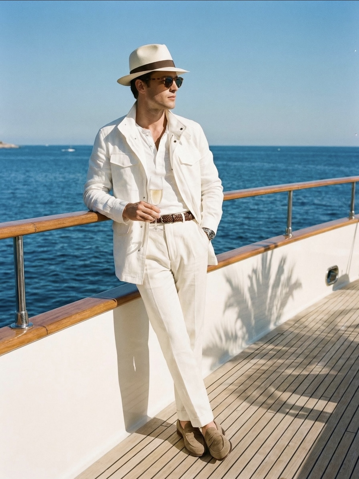 P1299 Linen solid color jacket · image 23
