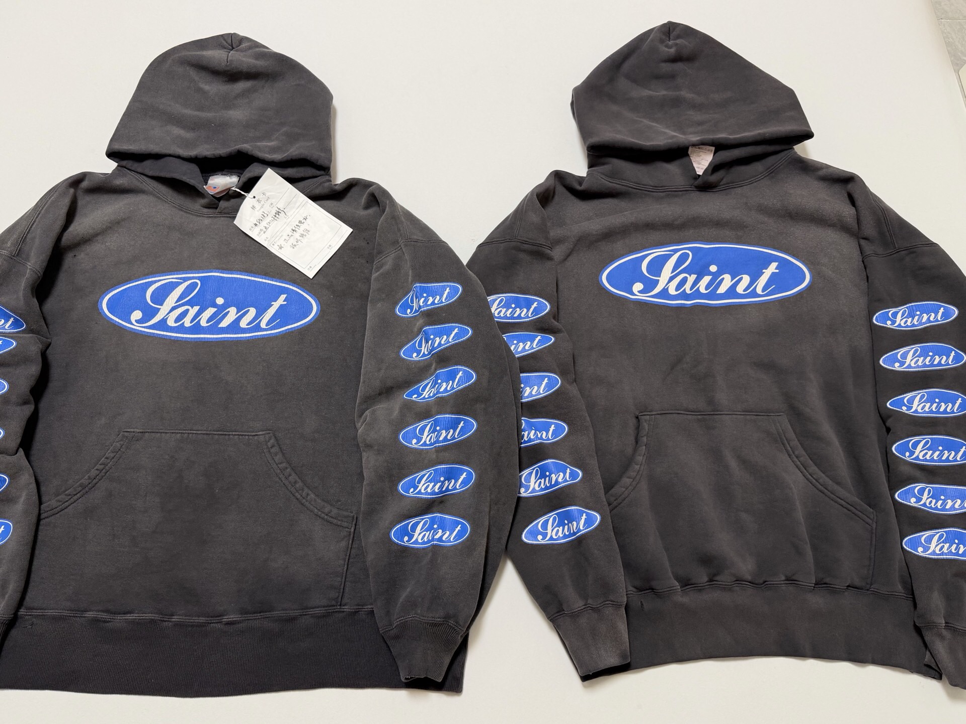 P359 Blue Saint printed hoodie · image 14