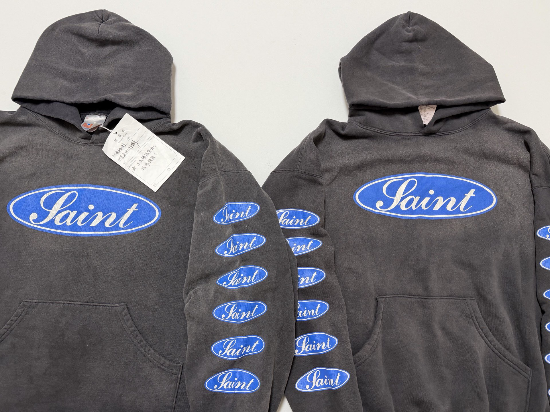 P359 Blue Saint printed hoodie · image 15