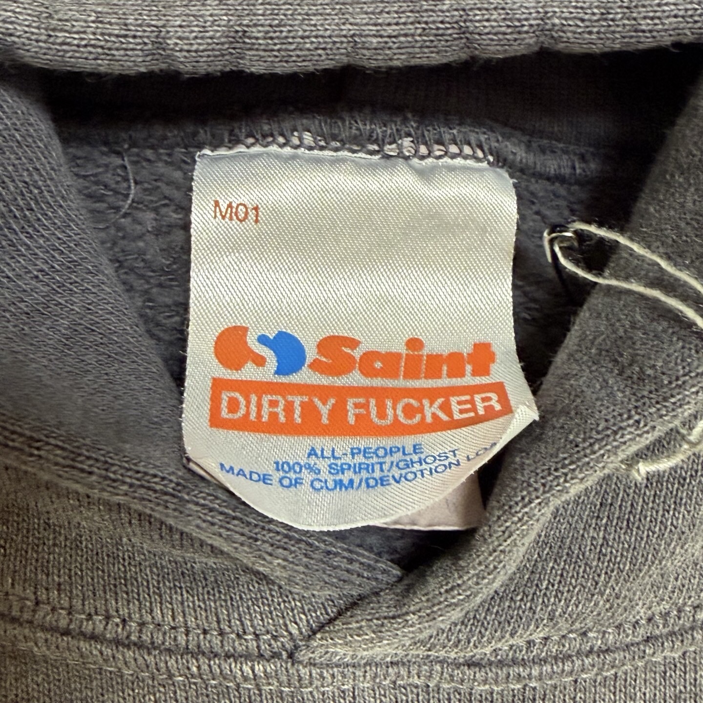 P359 Blue Saint printed hoodie · image 12