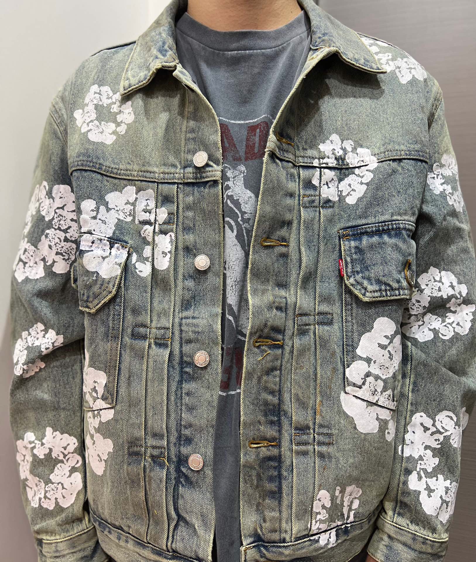 P379 Make old cotton denim jackets · image 20