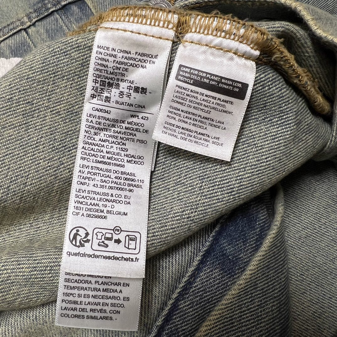P379 Make old cotton denim jackets · image 14