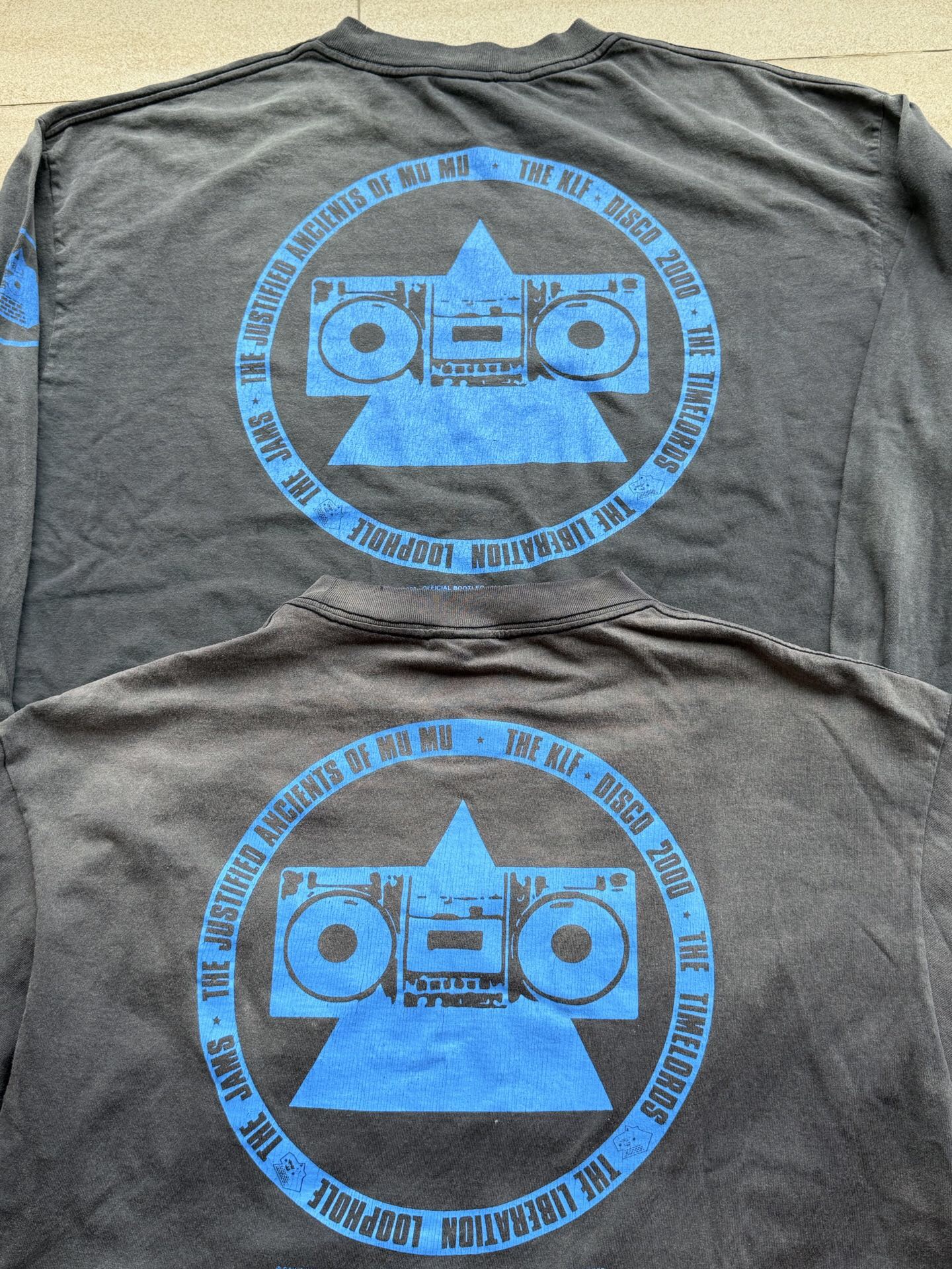 P229 Blue KLF Recorder Long Sleeve T-shirt · image 14